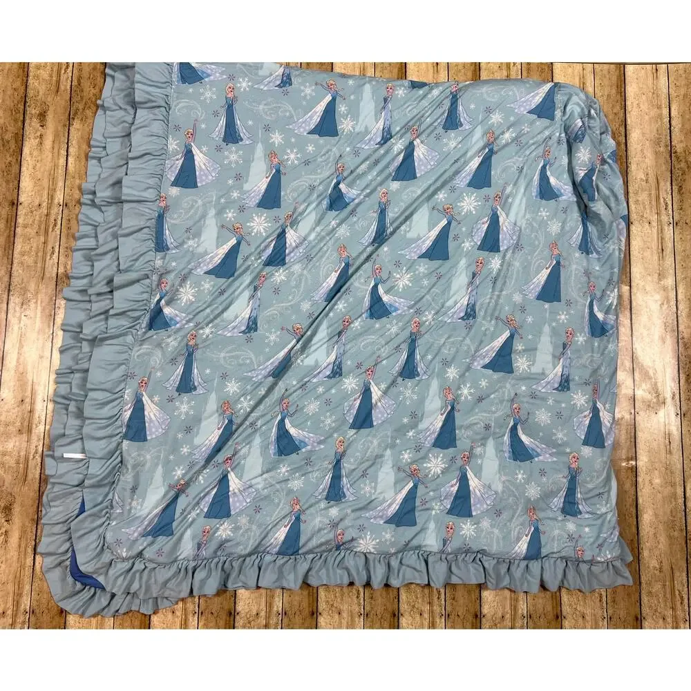 Posh Peanut Disney Frozen Elsa Luxe Patoo Bamboo Blanket 60x60